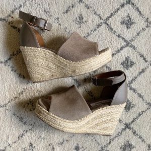 Steve Madden espadrille wedges